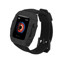 Watch 44mm Uyumlu Krd-65 Ardx Kordon-siyah