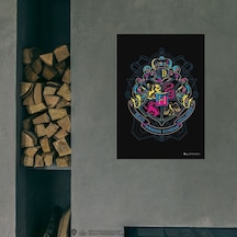 Harry Potter Hogwarts Model : Neon Logo Poster 50x70 Cm