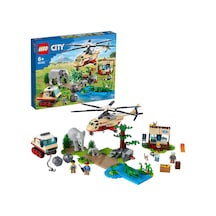 LEGO® City 60302 Vahşi Hayvan Kurtarma Operasyonu 525 Parça