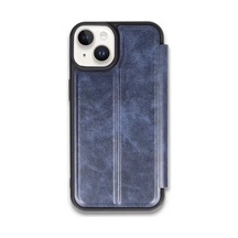 Newface Apple iPhone Uyumlu 14 Kılıf Flip Cover - Lacivert Diğer