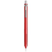 Kırmızı 0.7 Mm Mekanik Kurşun Kalem - Krom Kaplama Aksesuarlar