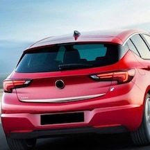Opel Astra K Formlu Krom Bagaj Alt Çıta 2015 ve Sonrası Paslanmaz N11.497