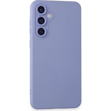 Samsung Samsung Uyumlu Galaxy S23 Fe Kılıf Nano İçi Kadife Silikon - Lila