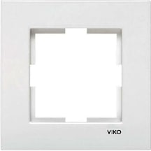 Viko Karre Tekli Çerçeve - Beyaz-122