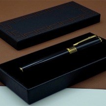 Gold İşlemeli Siyah Metal Roller Kalem Tg-v 11714 Çok Renkli