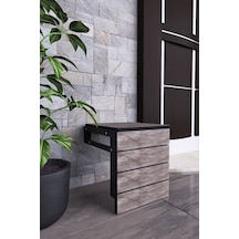 Moka Park Avm Akasya Duvara Monte Katlanabilir Tabure Engelli Tabure Çok Amaçlı