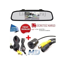 Geri Görüş Kamera Seti 4.3" Monitör+Micro Kamera