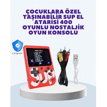 Şarjlı Taşınabilir El Oyun Konsolu 400 Oyun Diğer