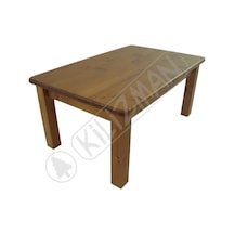 Hedenberjit Masif Ahşap Dikdörtgen Sehpa