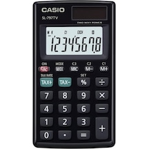 Sl-797tv-bk-w-dp Pratik Hesap Makinesi Siyah Çok Renkli