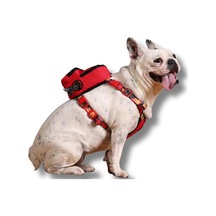 Design,çantalı Göğüs Tasması, Köpek Sırt Çantası 2'si 1 Arada Göğüs Tasması Fonksiyonlu, Ayarlanabilir, Küçük & Büyük Irklar İçin,kırmızı, Large, Recycled