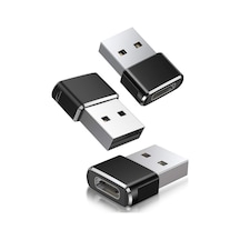 Cafele Apple Uyumlu MacBook /Matebook Type-C Dişi Usb Erkek Çevirici (458529674) Cafele Apple Uyumlu MacBook /Matebook Type-C Dişi Usb Erkek Çevirici (458529674)