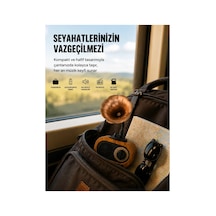 Şarjlı Mini Retro Radyo Bluetooth Hoparlör Çoklu Bağlantı Seçenekli Yeni Nesil Standart