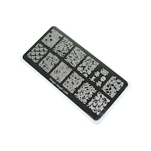 Nail Art Stamping Baskı Plakası Fvl02