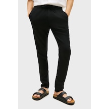 Tommy Hilfiger Keten Tapered Fit Daralan Paça Chino Pantolon Erkek Pantolon Mw0mw42336 Bds Siyah