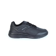 M.p. 232-1256 Mr Erkek Siyah Cilt Sneaker Ayakkabı-siyah
