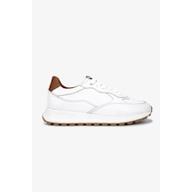 Valmenti Erkek Hakiki Deri Beyaz Sneakers & Spor Ayakkabı 1149 Champ Erk Ayk Y25 Beyaz Dr Beyaz