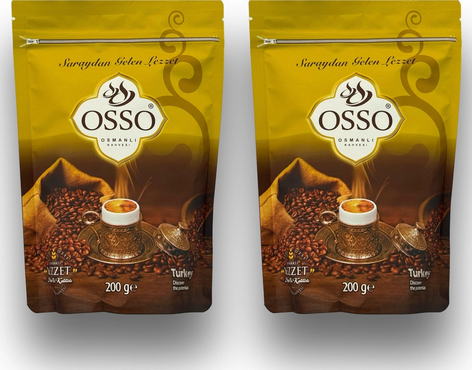 Osso 2 Li Osmanlı Kahvesi 2x200 400gr Diğer