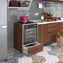 Kenzlife Ankastre Modülü Kabini Lityum Cvz Fırın Ocak Dolabı Çekmeceli