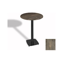 Bistro Masa Tokyo Esb - Werzalit, Wermodin Ve Allzalit Tabla 60 Cm Çap - Old Pine Çok Renkli