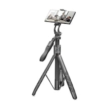 Büro Ev Ofis Cep Telefonu İçin 153cm Bt Kumandalı Selfie Çubuğu Tripod
