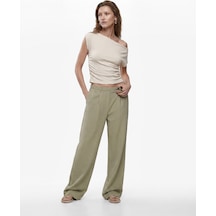 Koton Aerobin Kumaş Loose Fit Cepli Geniş Paça Pantolon Ada Çayı 6sak40233pw Açık Yeşil Koton Aerobin Kumaş Loose Fit Cepli Geniş Paça Pantolon Ada Çayı 6sak40233pw Açık Yeşil