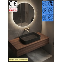 Thorax Vario Sınırsız Renk Leke Tutmaz Granit Çanak Banyo Evyesi Lavabosu Modern Tasarım Çok Renkli