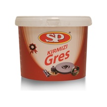 Sp Plastik Kova Kırmızı Gres 14 KG