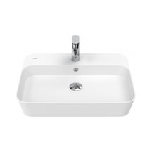 Creavit Loop Dikdörtgen Çanak Lavabo 45x60 Cm Beyaz Lp061-00cb00e-0000