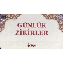 Günlük Zikirler (Kartela) - Ensar Arslan - Şifa Yayınevi