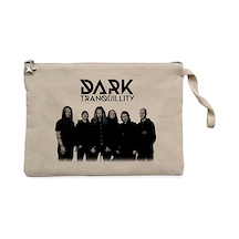 Dark Tranquillity Grup Krem Clutch Cüzdan / El Çantası Krem