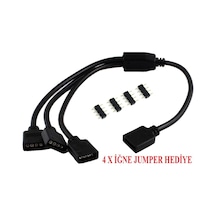 Rgb Şerit Led Çoklayıcı Splitter 4375P Tek Kumanda 3 Çıkış Ekleme