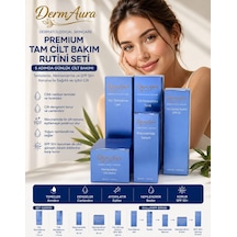 Dermaura Premium Leke Ve Aydınlatıcı Tam Cilt Bakım Seti Temizleme Jeli, Tonik, Niacinamide Serum, Nemlendirici Ve Spf 50+ Güneş Koruması Dermaura Premium Leke Ve Aydınlatıcı Tam Cilt Bakım Seti Temizleme Jeli, Tonik, Niacinamide Serum, Nemlendirici Ve Spf 50+ Güneş Koruması