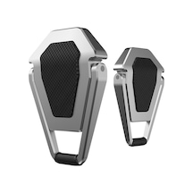 Fastbuy Alüminyum Laptop Soğutucu Standı - Katlanır, Ergonomik, Silikon Kaplı, Siyah-gümüş