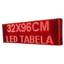 Led Tabela Kayan Yazı Reklam Işıklı Tabela 32X96Cm