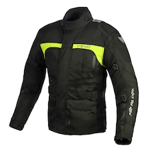 Vexo Adventure H20 4 Mevsim Motosiklet Montu Neon Sarı