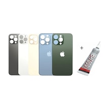 İphone 13 Pro Max Uyumlu Arka Batarya Pil Kapağı Y Siyah