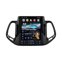Jeep Compass 2017-2020 Tesla Android Multimedya Carplay Android Auto Navigasyon 4gb Ram 64gb 9.7''