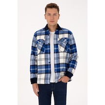 U.s. Polo Assn. Erkek Lacivert Gömlek Desenli 50308257-vr033 Lacivert