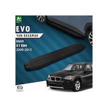 S-dizayn Bmw X1 E84 Evo Siyah Yan Basamak 183 Cm 2009-2015 A+ Kalite