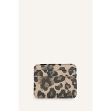Defacto Kadın Leopar Desenli Suni Deri Kartlık I1080axnsbn45 Kahve-bn45