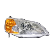 Honda Civic Vtec Sağ Far 2001 2002 2003 Motorlu Tip Makyajsız Sar