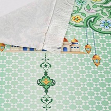 Çocuk Seccadesi Nebevi Yeşil 82 45 Cm 110 Gr - Tesbih Hediyeli Çok Renkli