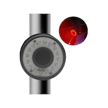 Symbee 16 Led'li Ip65 Su Geçirmez Şarjlı Bisiklet Arka Feneri, 3 Aydınlatma Modu İle Outdoor Sürüş Güvenliği - 21g Hafif, Kolay Kurulum Siyah