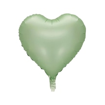 Adaçayı Kalp Folyo Balon 18 İnç - 45 Cm