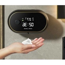 Wondernest Yıkama Siyah Sensörlü Otomatik Makinesi, Lichen Köpüklü Akıllı El Bq - Pratik Ve Verimli Temizlik Siyah