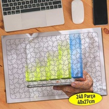 Danışmanlık Veri Analizi Grafiği 240 Parça Puzzle Yapboz-248419