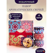 Corner Aromatik Mumlar Hediye Seti 176563565 Mavi-mor