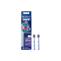 Oral-B 3d White X-Filament Şarjlı Diş Fırçası Yedek Başlığı Beyaz 2'li
