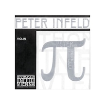 Thomastik Pı03a Keman Tek Teli - Peter Infeld D Re 4/4 Kemanlarla Tam Uyumlu Üst Segment - Alüminyum Sarım Sentetik Çekirdek Üzeri Alüminyum Sargı, Parlak Ve Net Tını, Yüksek Akort Kararlılığı Uyum: 4/4 Kemanlar İçin 3. Tel Bilye Uçlu